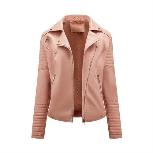2024 nouvelle mode femmes veste en simili cuir S-XXXL