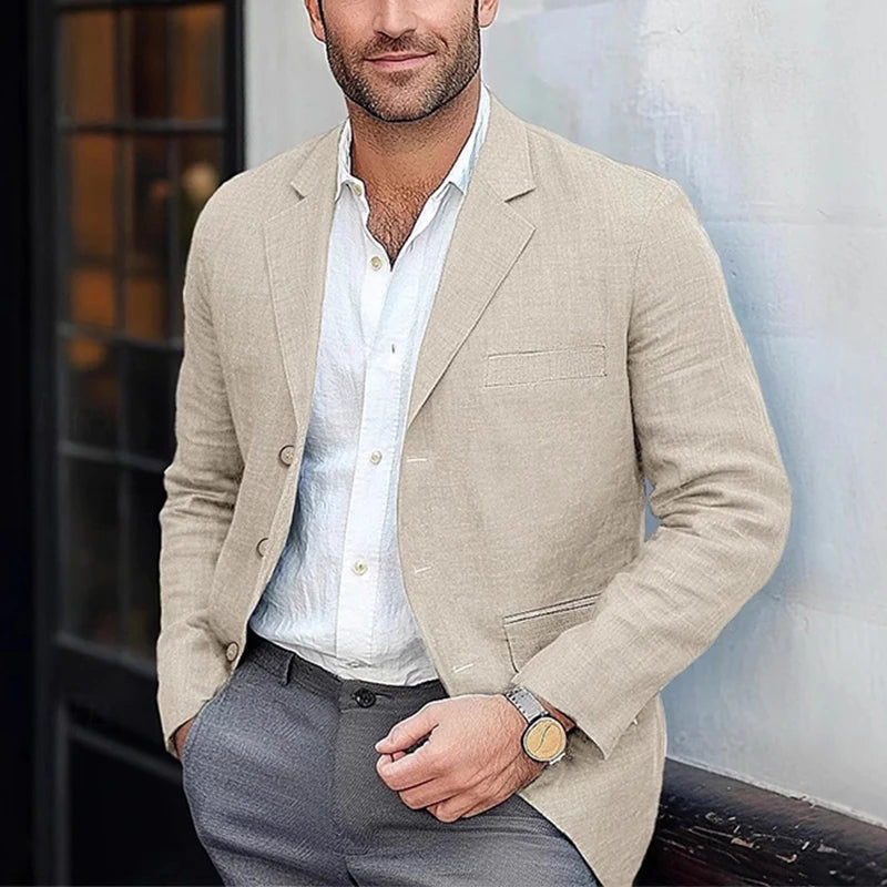 Veste en Lin pour Homme MAEJORKEN