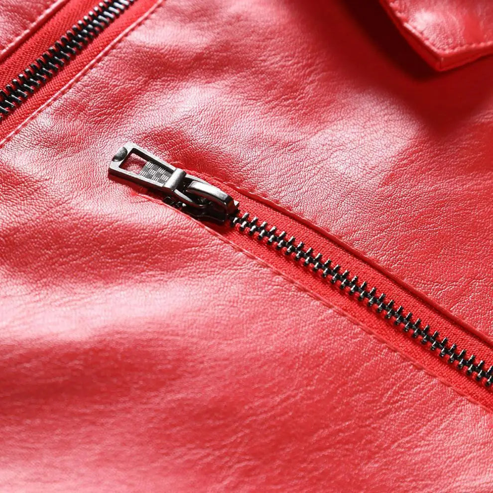 Veste en simili cuir MAEJORKEN