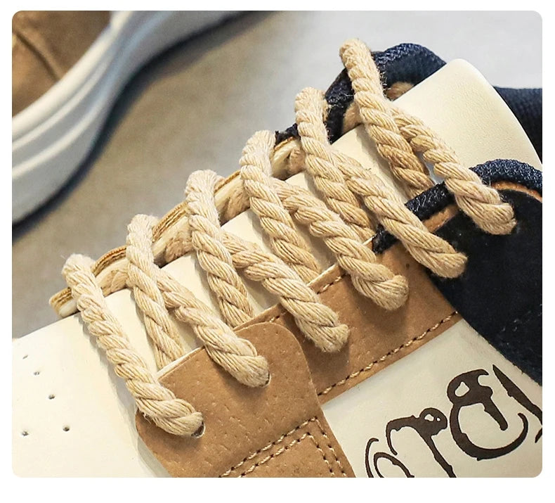 Chaussures décontractées en cuir pour enfants du 30 au 38
