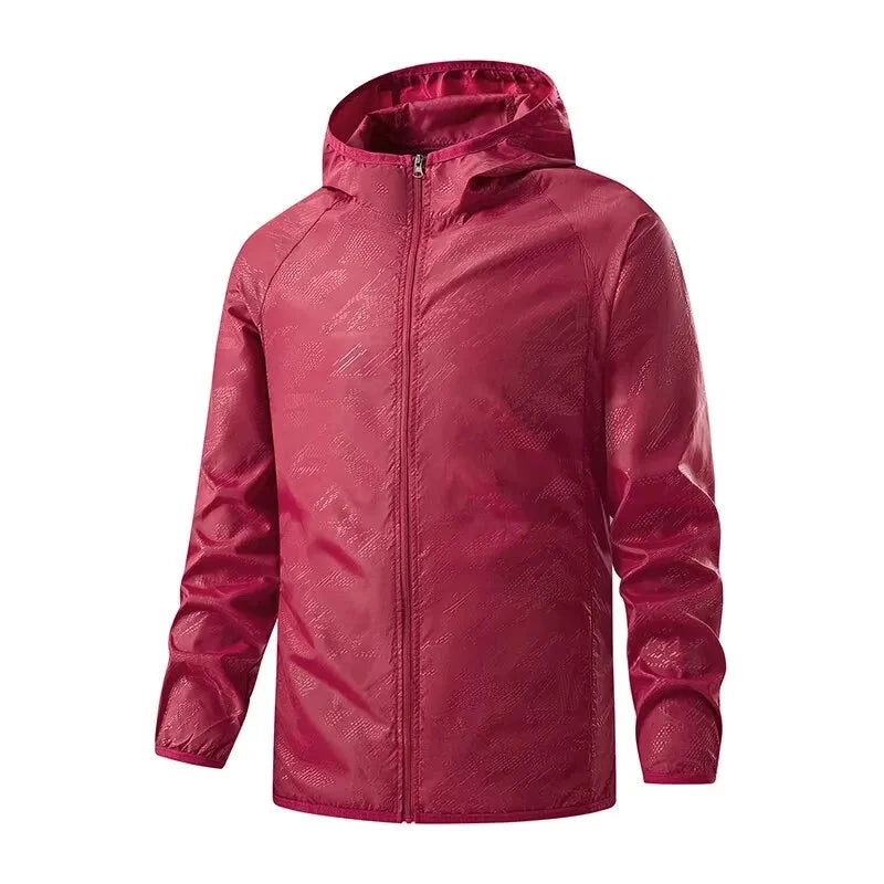 LNGXO hommes femmes vestes de randonnée imperméables Protection solaire coupe-vent Camping escalade manteau de pluie en plein air unisexe vêtements portables MAEJORKEN