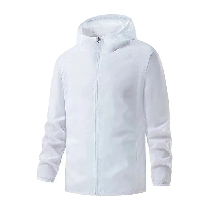 LNGXO hommes femmes vestes de randonnée imperméables Protection solaire coupe-vent Camping escalade manteau de pluie en plein air unisexe vêtements portables MAEJORKEN