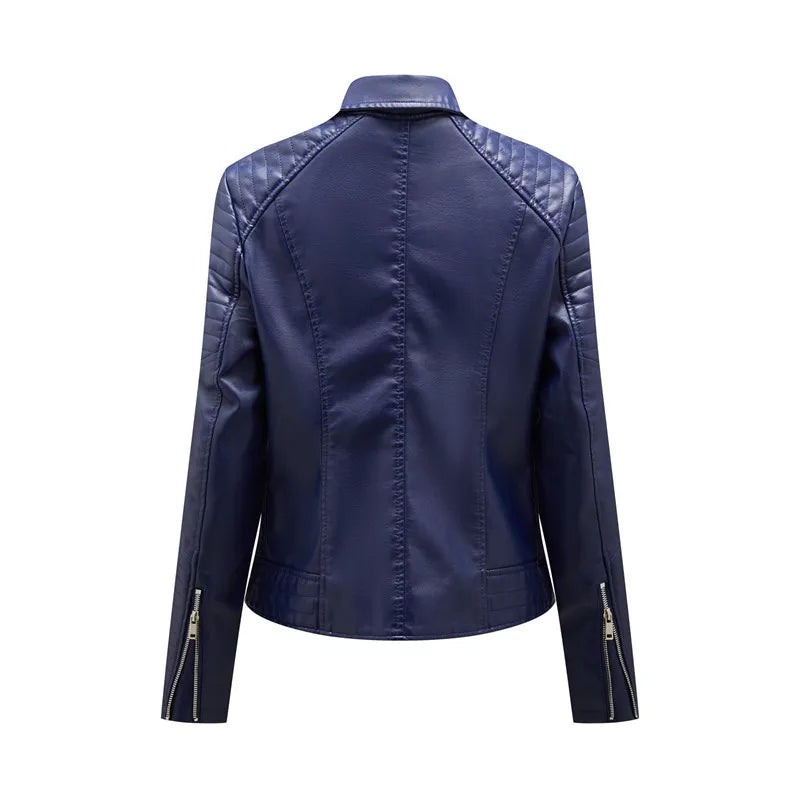 2024 nouvelle mode femmes veste en simili cuir S-XXXL