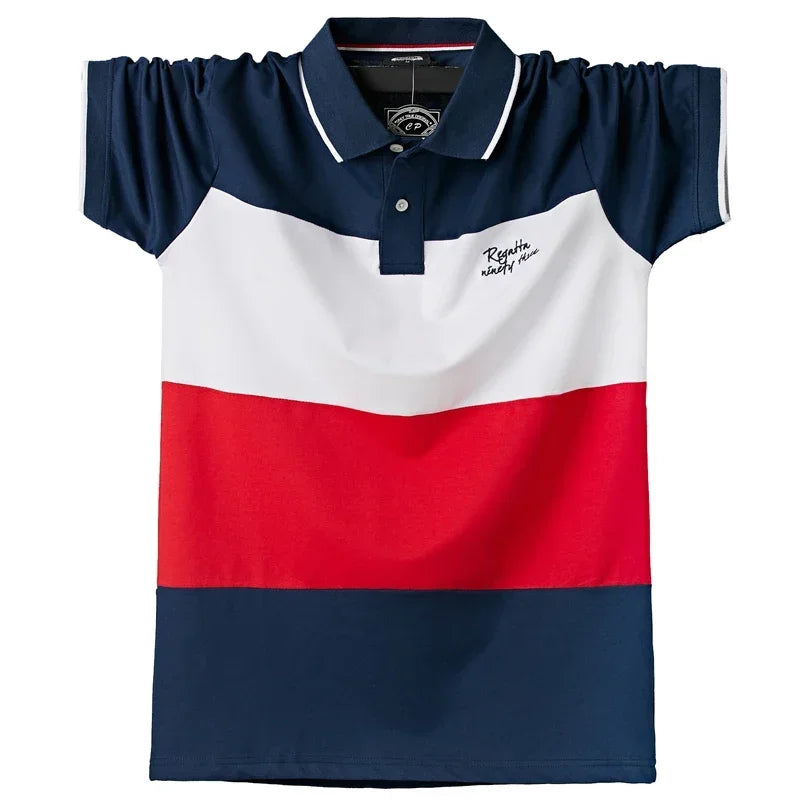 Polo hommes manches courtes coton grande taille M-6XL