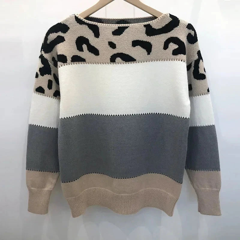 Pull léopard du S au 3XL MAEJORKEN