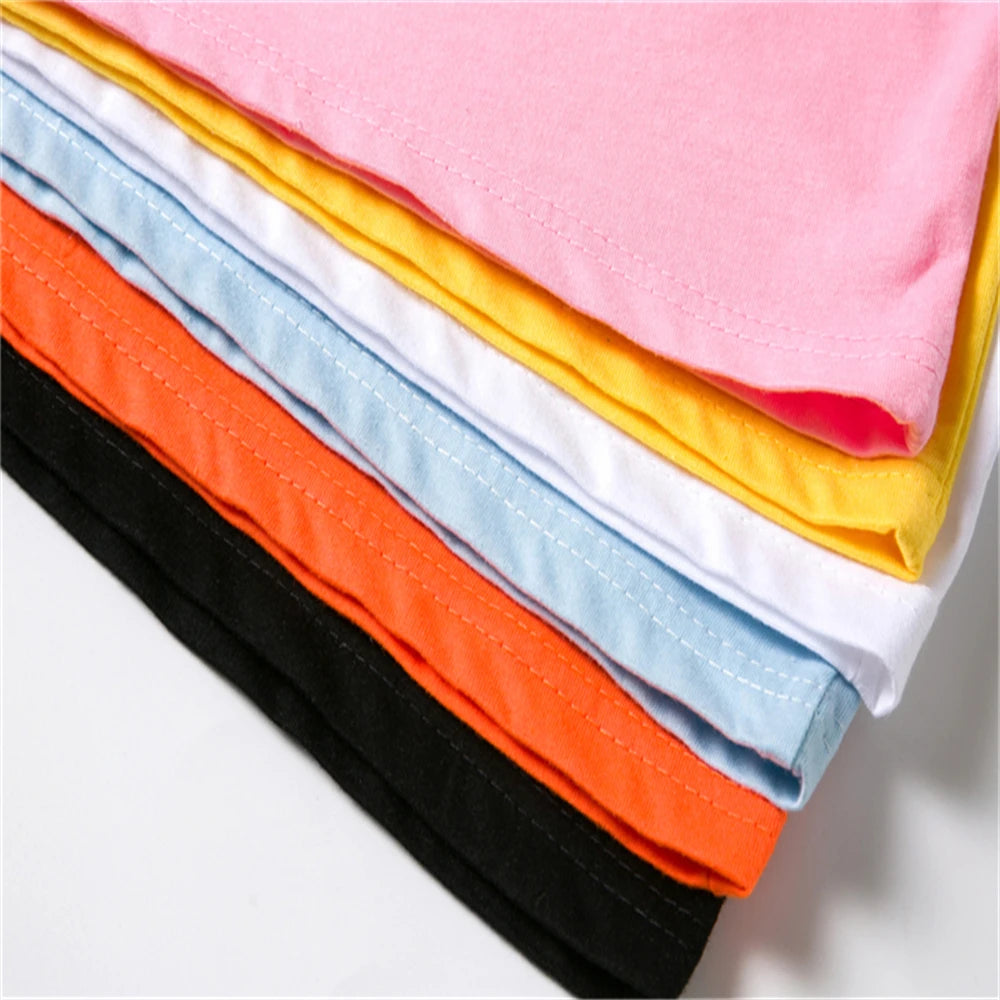 T-shirt d'été garçons/filles col rond haut à manches courtes MAEJORKEN