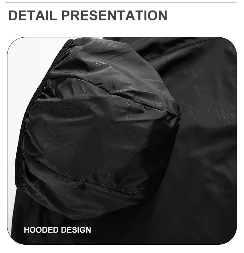 LNGXO hommes femmes vestes de randonnée imperméables Protection solaire coupe-vent Camping escalade manteau de pluie en plein air unisexe vêtements portables MAEJORKEN
