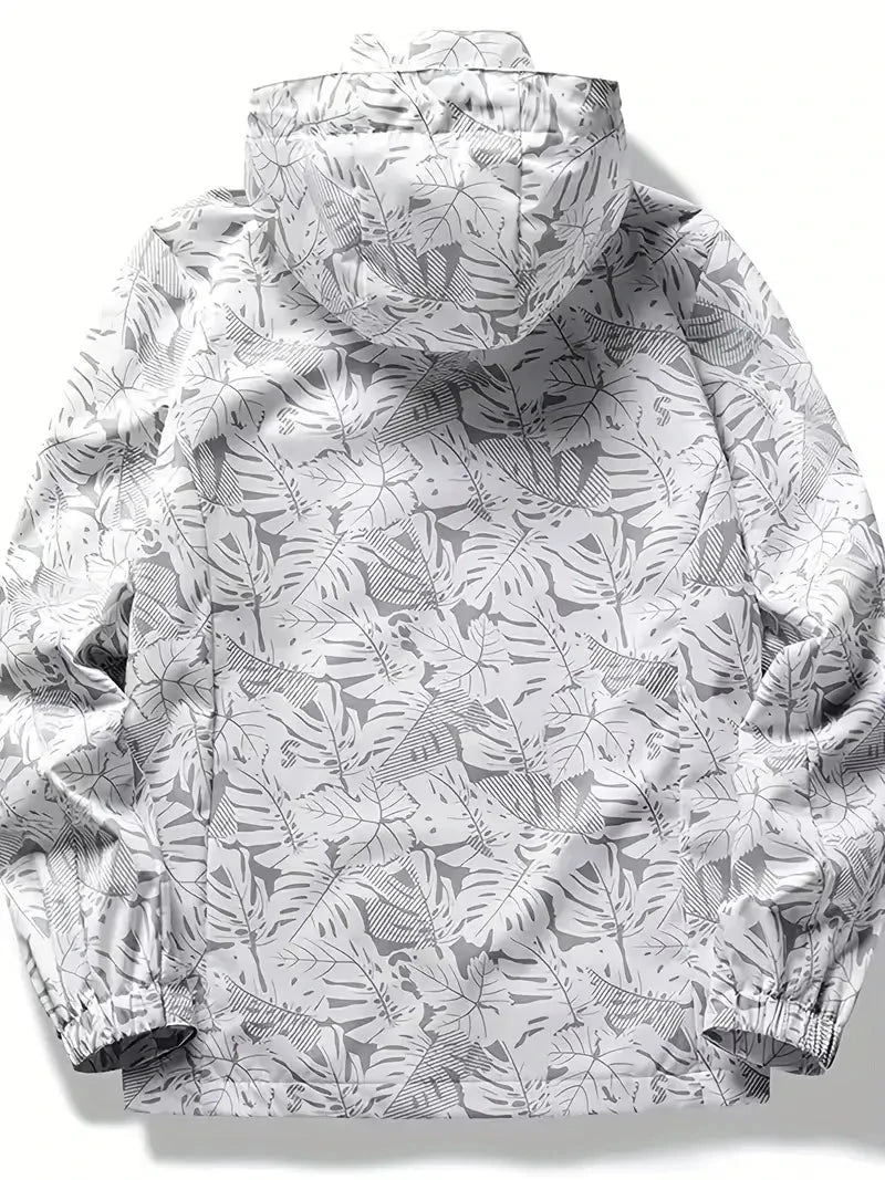 Veste coupe-vent imperméable décontractée pour hommes grande taille du M au 5XL MAEJORKEN