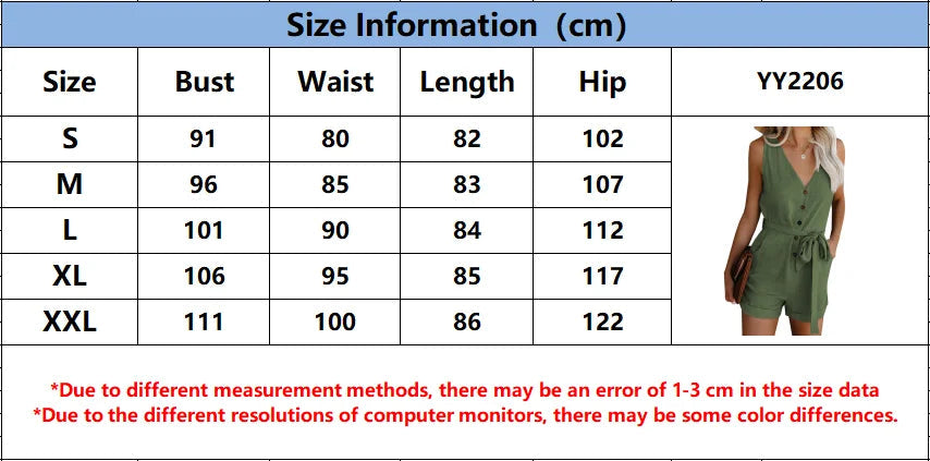 Combinaison monochrome décontractée à col en v pour femmes, short à cinq points, européen et américain, été, nouveau, 2024 MAEJORKEN