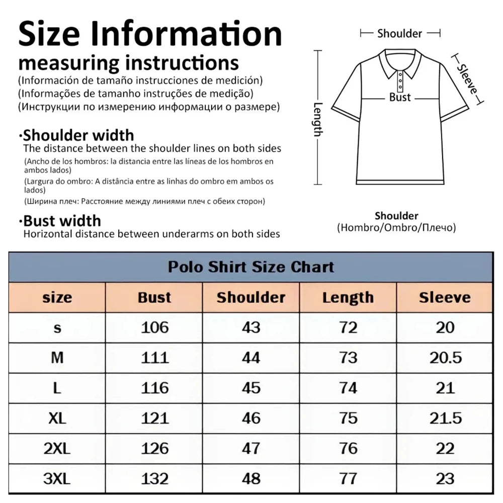 Polo classique à col boutonné pour hommes