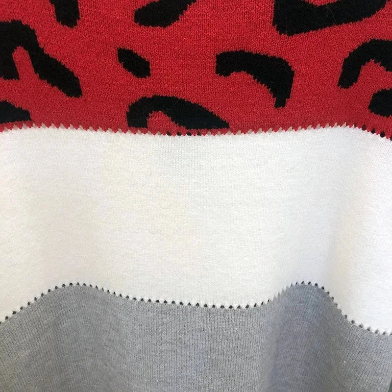 Pull léopard du S au 3XL MAEJORKEN