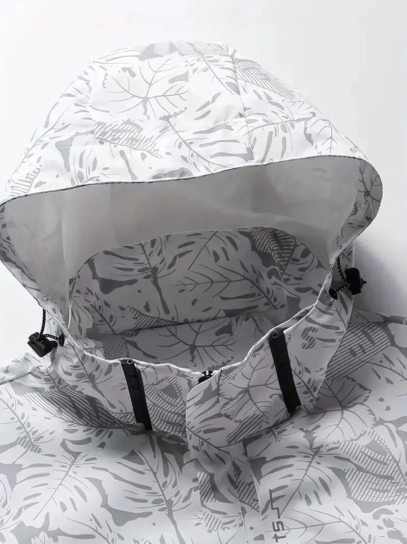 Veste coupe-vent imperméable décontractée pour hommes grande taille du M au 5XL MAEJORKEN
