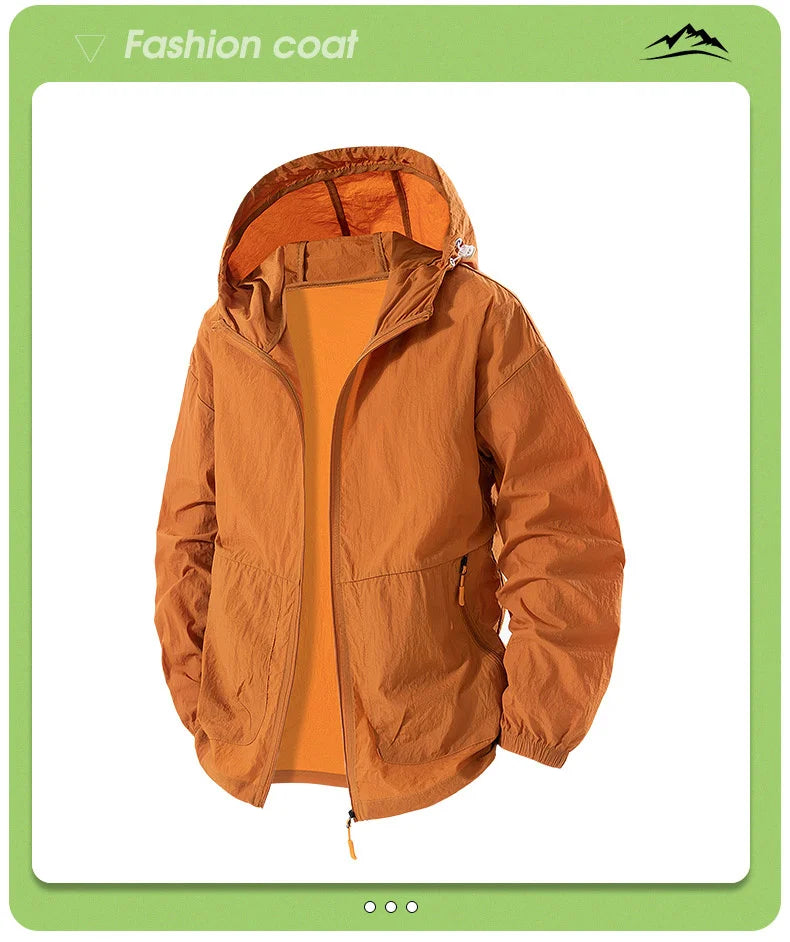 Veste imperméable ,séchage rapide grande taille du M au 8XL MAEJORKEN