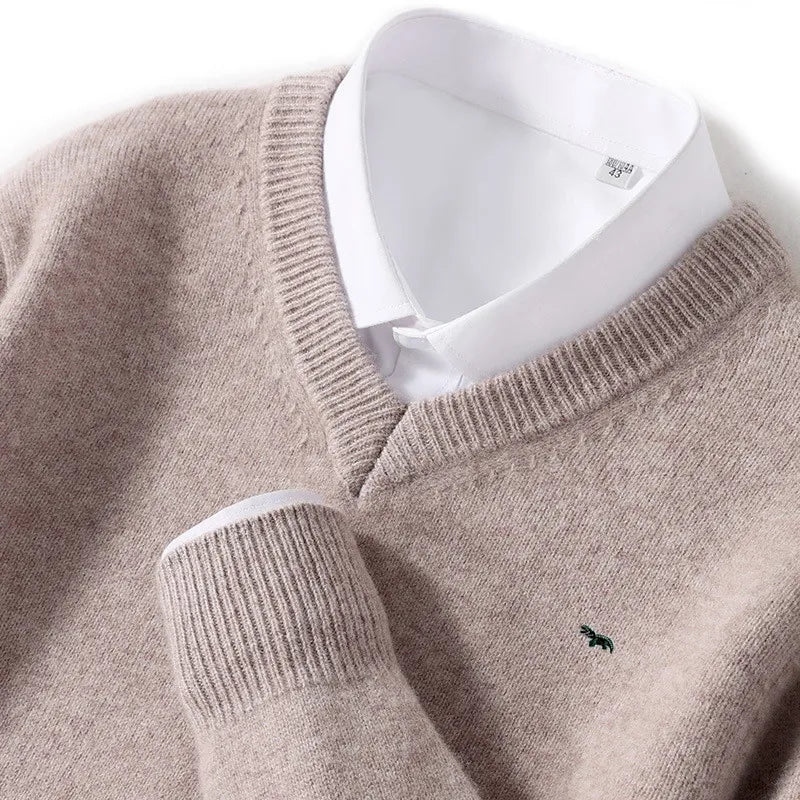 Pull en cachemire de vison MAEJORKEN