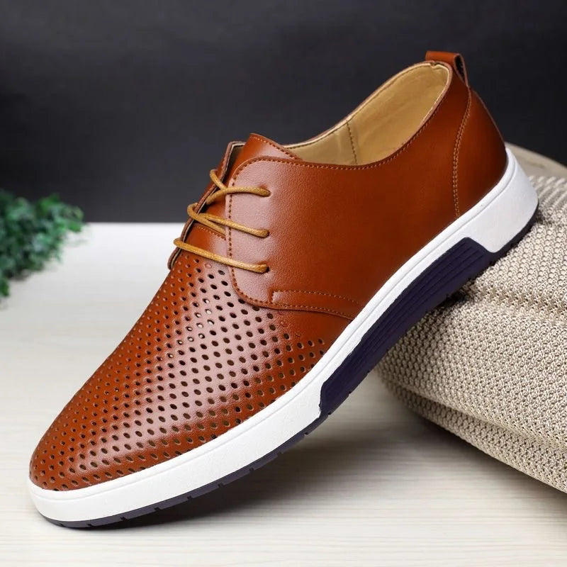 Mocassins creux en maille 37 au 48