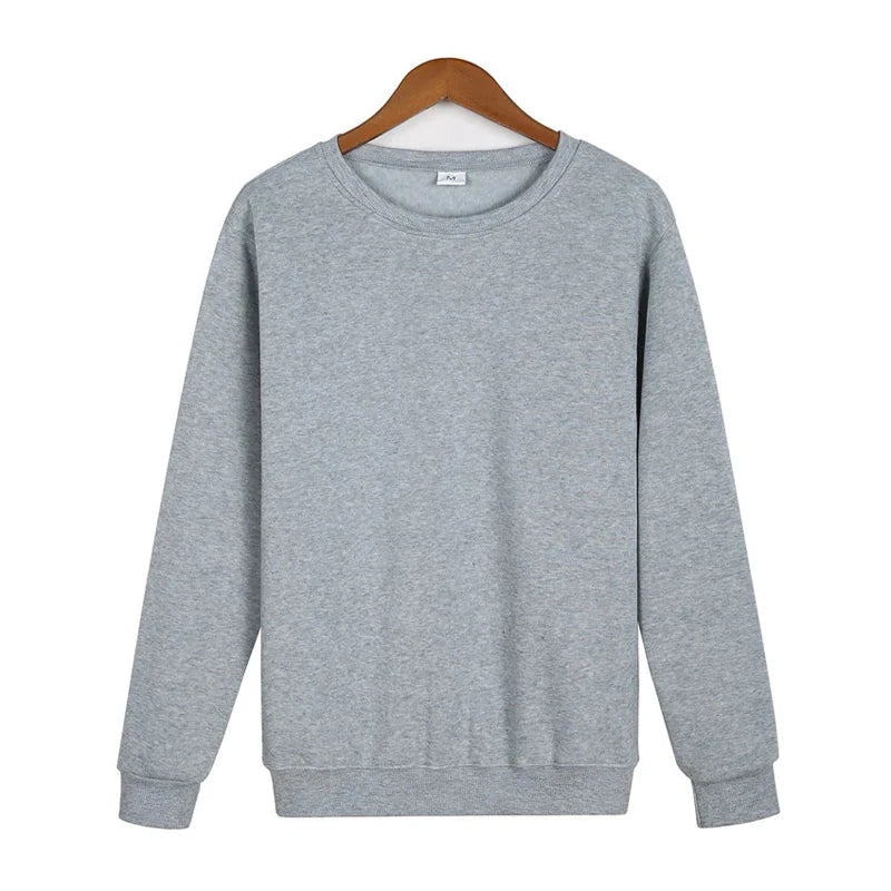 Sweat décontracté couleur unie du S au 4XL MAEJORKEN