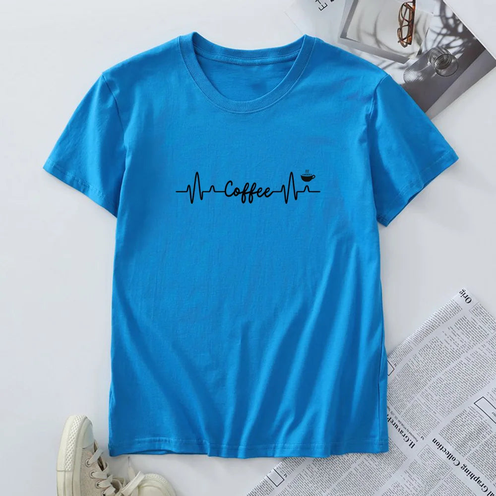 T-shirt à manches courtes 100% coton, grande taille