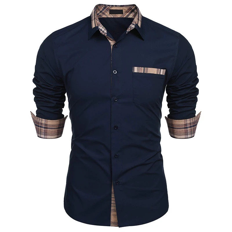 Chemise avec motif imprimé hommes du XS au 6XL