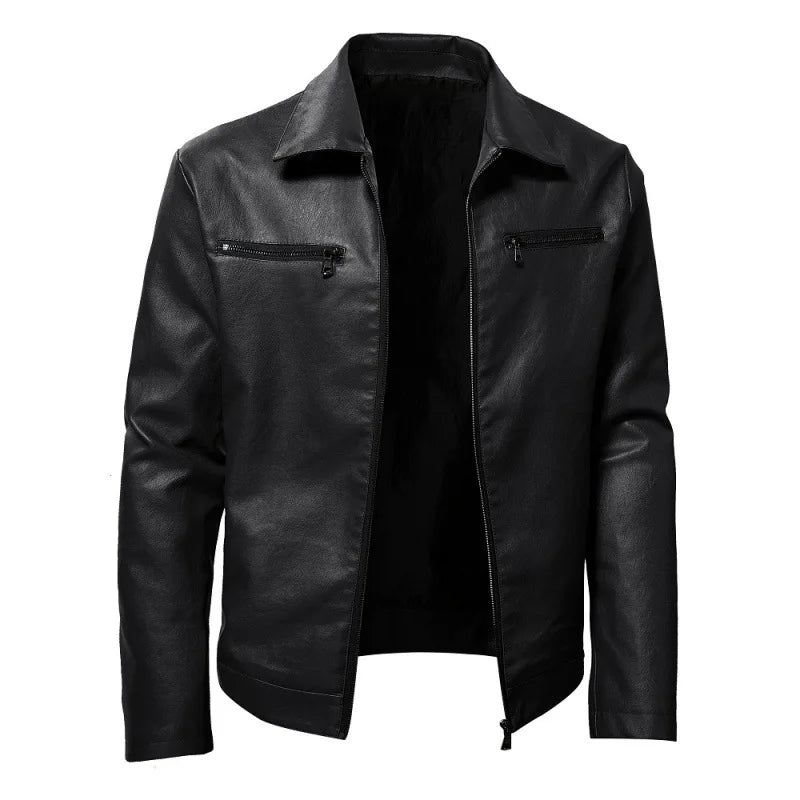 Veste en simili cuir MAEJORKEN