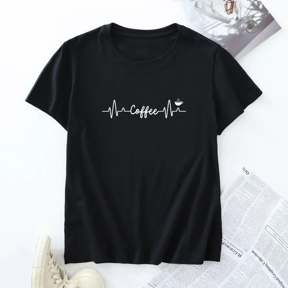 T-shirt à manches courtes 100% coton, grande taille