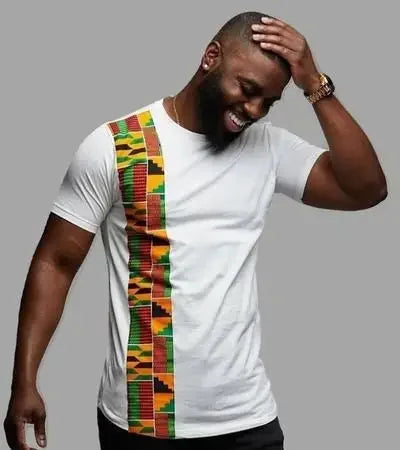 Vintage Style africain T-Shirts ethnique Tribal Dashiki impression 3D hommes à manches courtes surdimensionné t-shirt T-Shirts hauts vêtements en polyester MAEJORKEN