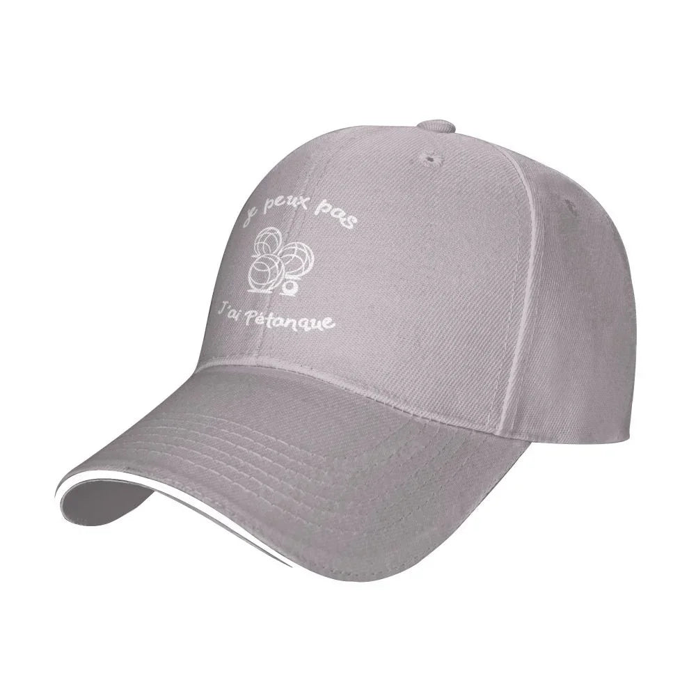Casquette unisexe pétanque