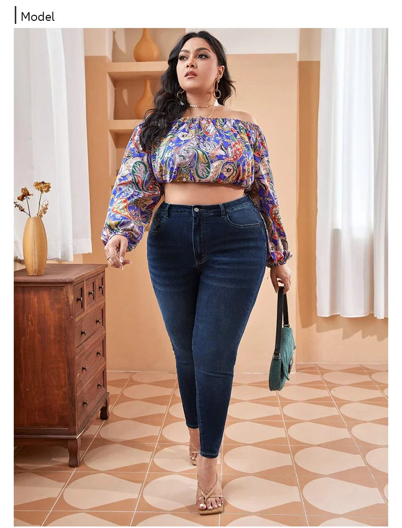 Jeans taille haute