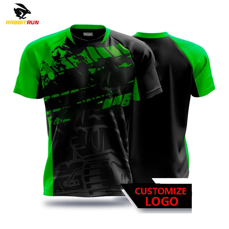 Nouveaux T-shirts pour hommes T-shirts à séchage rapide chemise uniformes vêtements de compétition de jeu T-shirts imprimés garçons Sport respirant MAEJORKEN