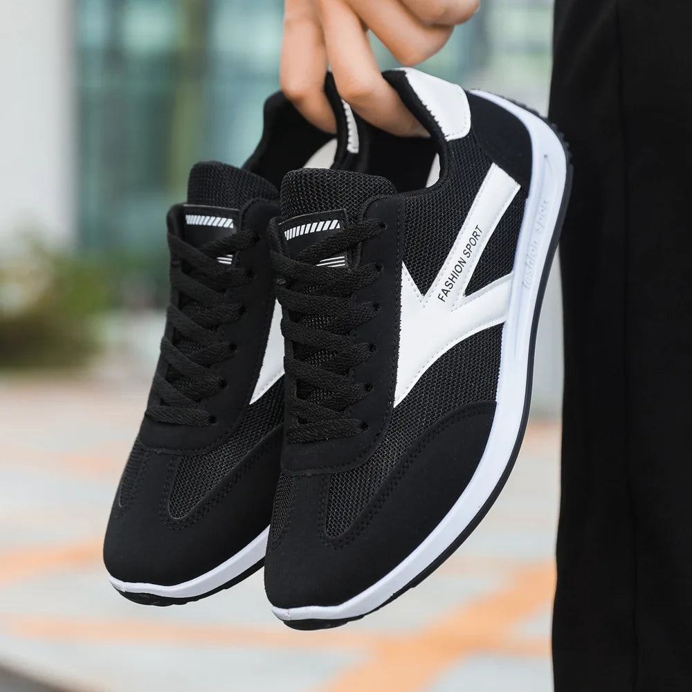 Basket tendance respirante