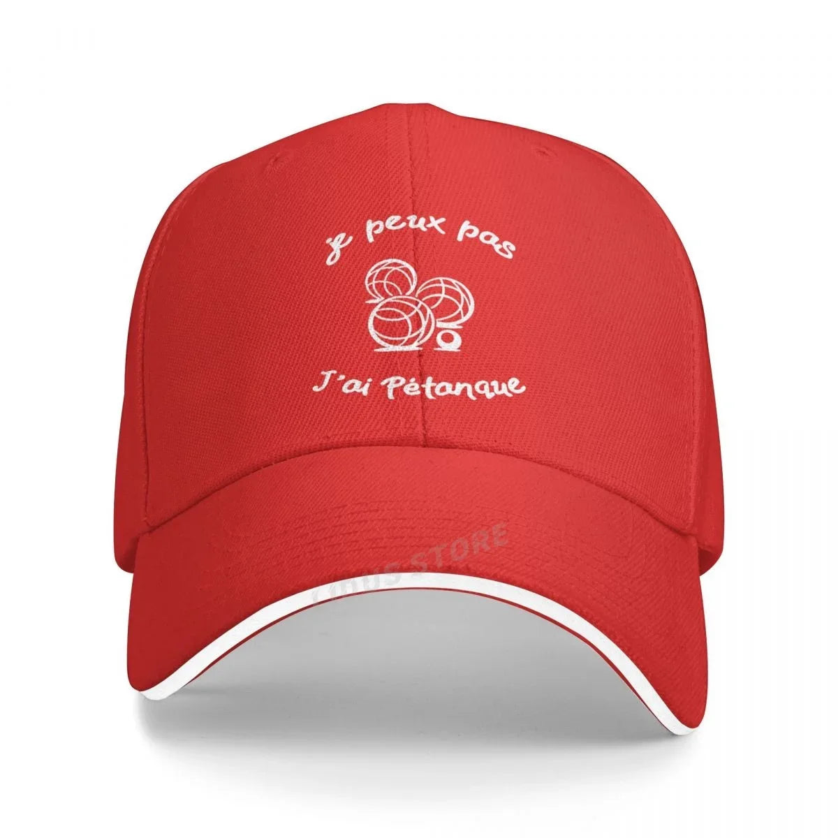 Casquette unisexe pétanque