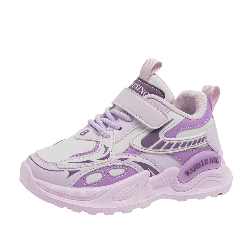 Baskets en cuir pour filles du 26 au 37