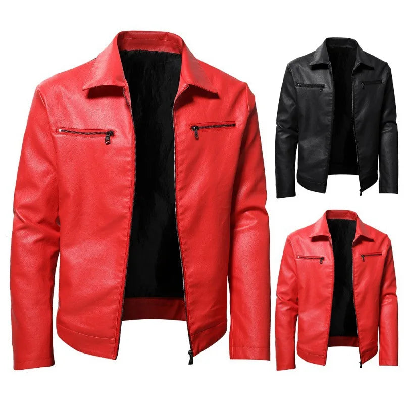 Veste en simili cuir MAEJORKEN