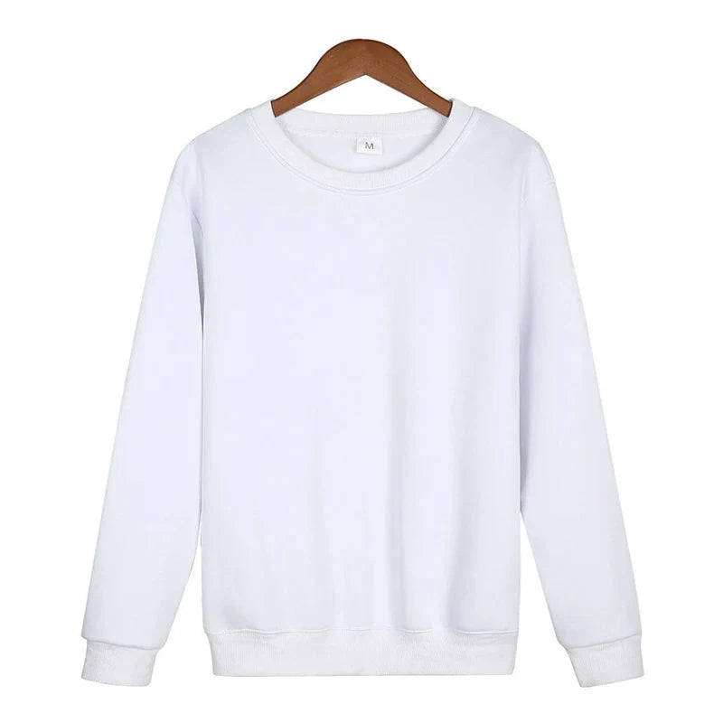 Sweat décontracté couleur unie du S au 4XL MAEJORKEN