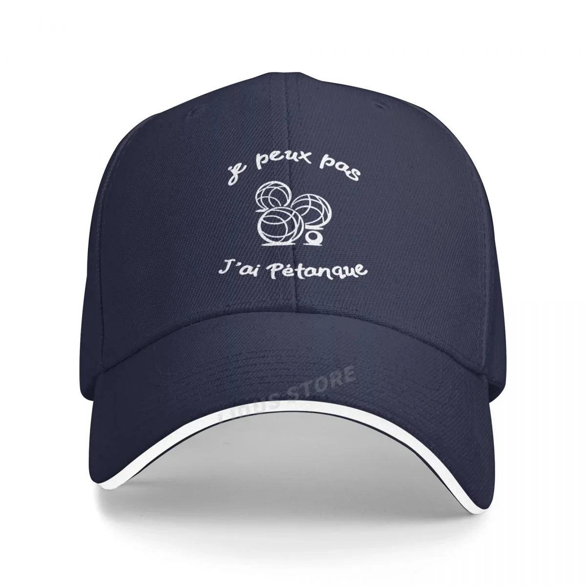Casquette unisexe pétanque