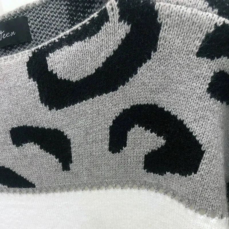 Pull léopard du S au 3XL MAEJORKEN