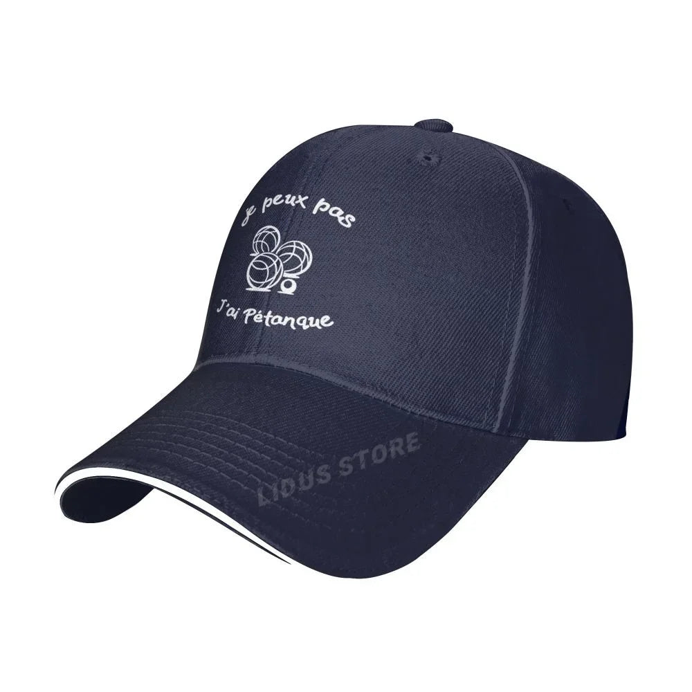 Casquette unisexe pétanque