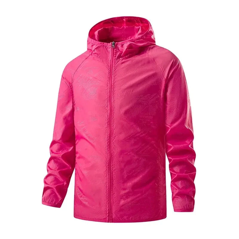 LNGXO hommes femmes vestes de randonnée imperméables Protection solaire coupe-vent Camping escalade manteau de pluie en plein air unisexe vêtements portables MAEJORKEN