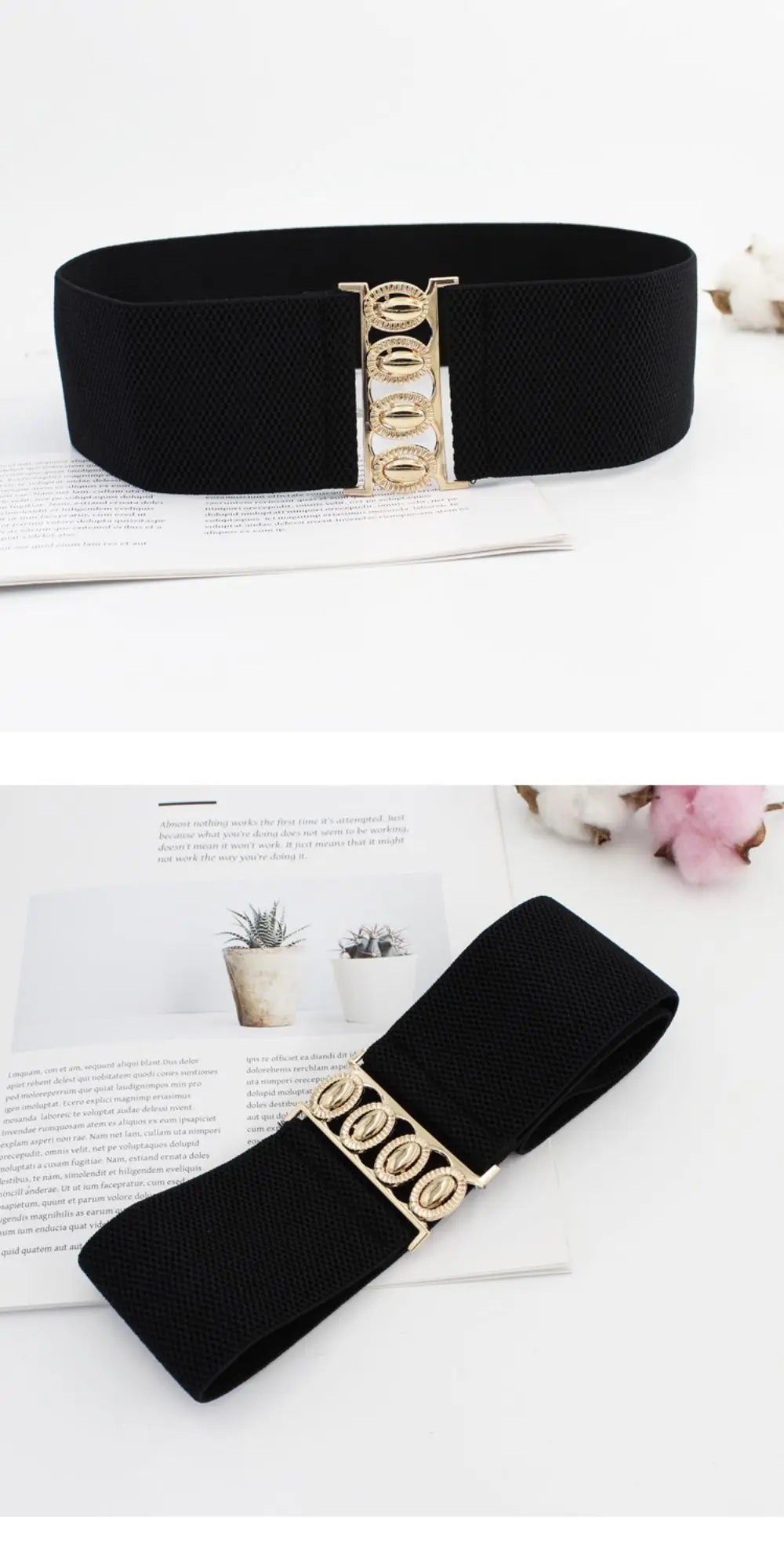Ceinture large élastique MAEJORKEN
