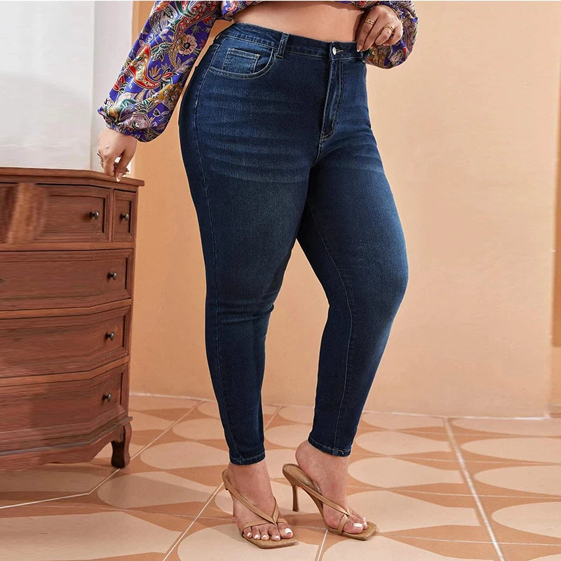Jeans taille haute