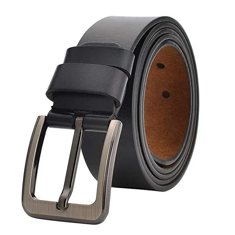Ceinture en cuir véritable grande taille