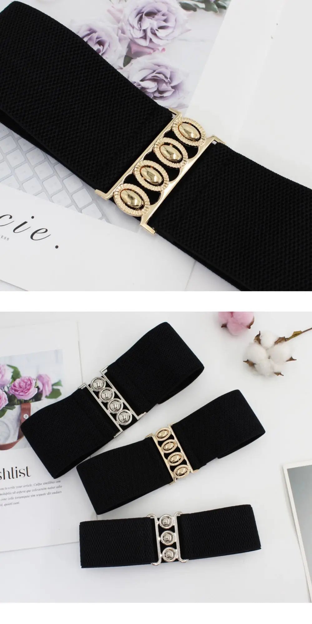 Ceinture large élastique MAEJORKEN