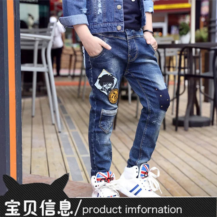 Jeans Slim 3-12 Ans MAEJORKEN