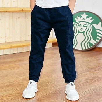 Pantalons garçons en coton décontracté du 3 au 13 ans MAEJORKEN