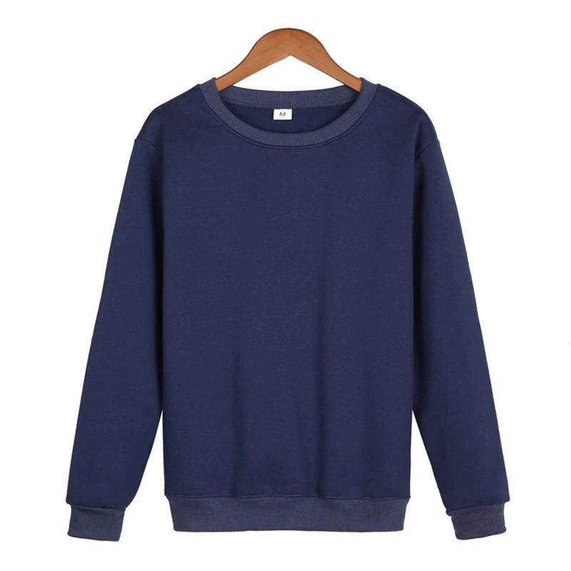 Sweat décontracté couleur unie du S au 4XL MAEJORKEN