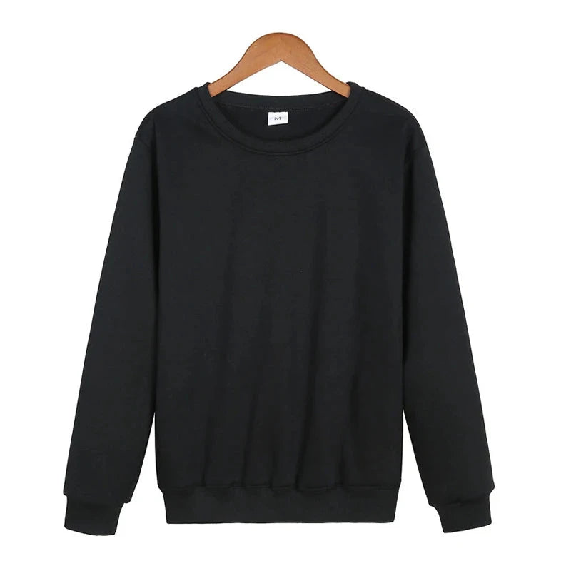 Sweat décontracté couleur unie du S au 4XL MAEJORKEN