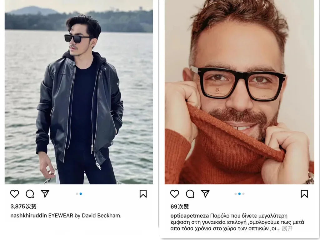 Lunettes de soleil carrées Vintage pour hommes, Anti- lumière bleue MAEJORKEN