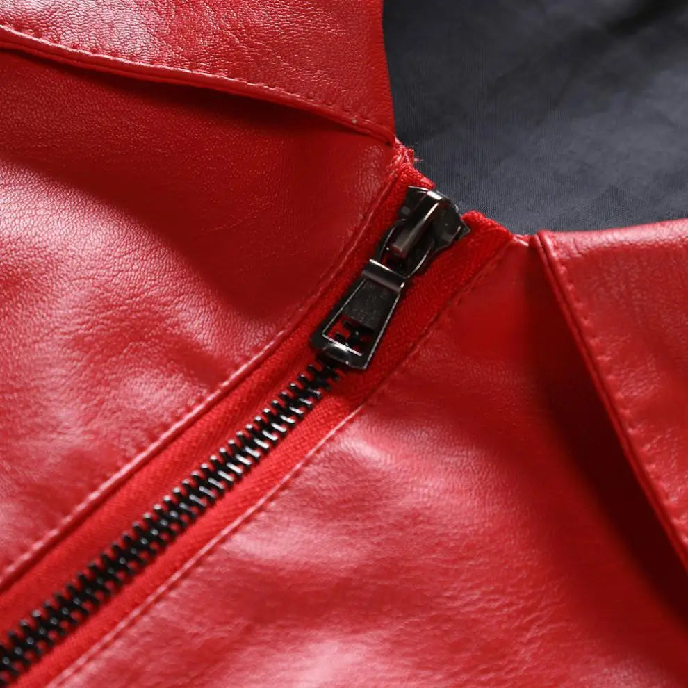 Veste en simili cuir MAEJORKEN