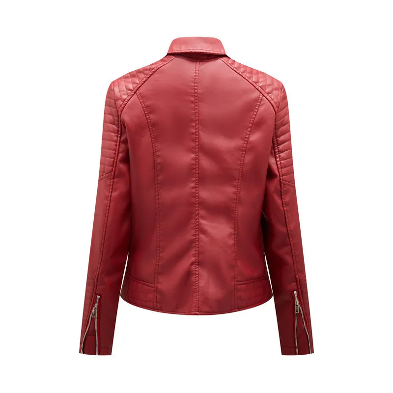 2024 nouvelle mode femmes veste en simili cuir S-XXXL