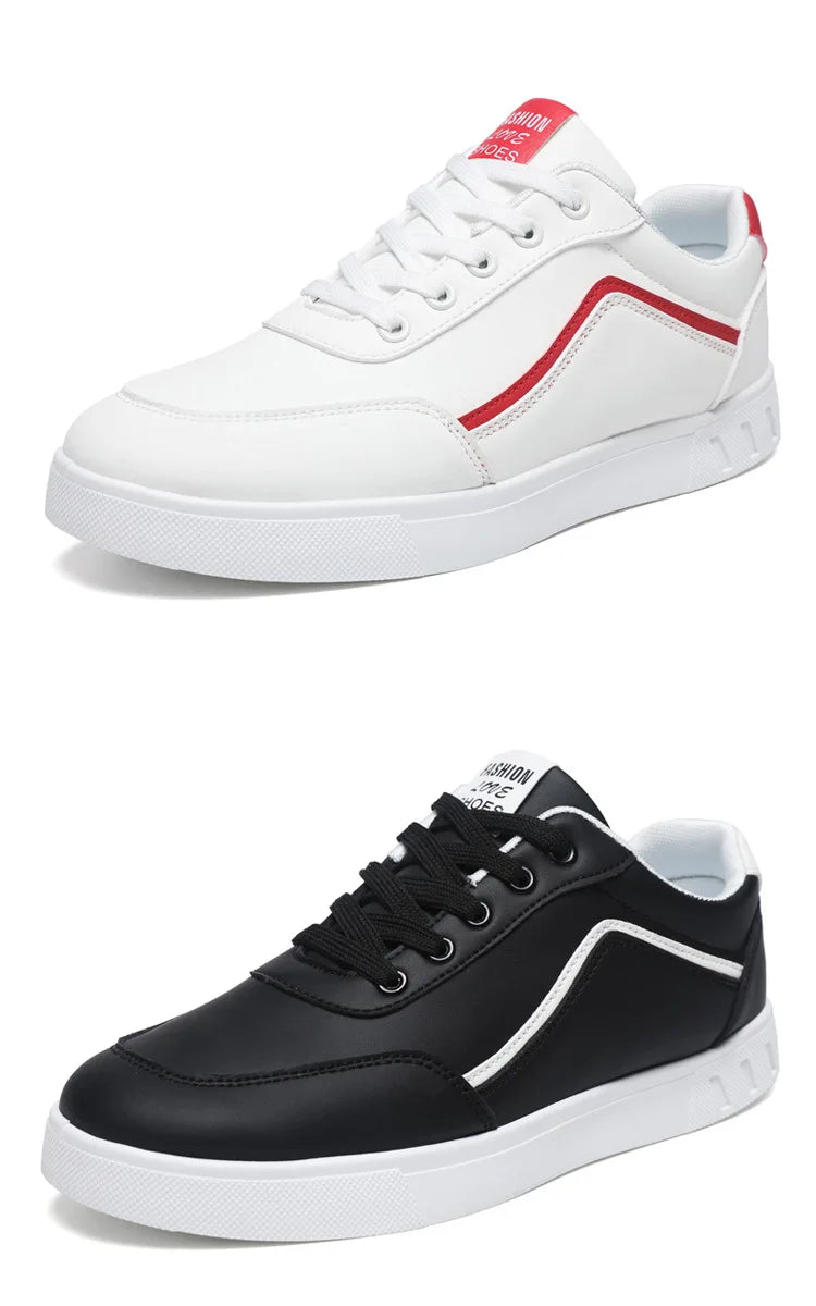 Baskets décontractées en cuir classiques confortable du 39 au 48 MAEJORKEN