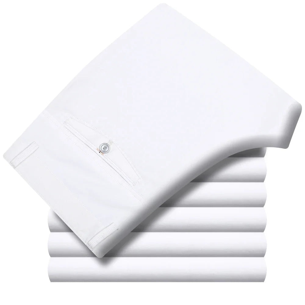 Pantalon Décontracté en Coton Fin MAEJORKEN